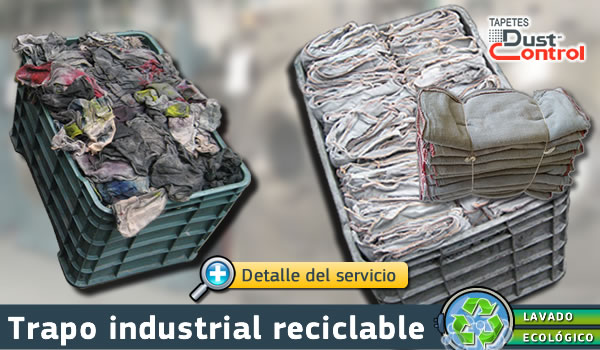 Trapo industrial reciclable