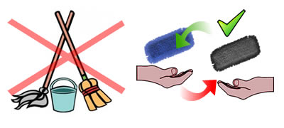 Servicio de mops reusables en México D.F. Servicio Mops